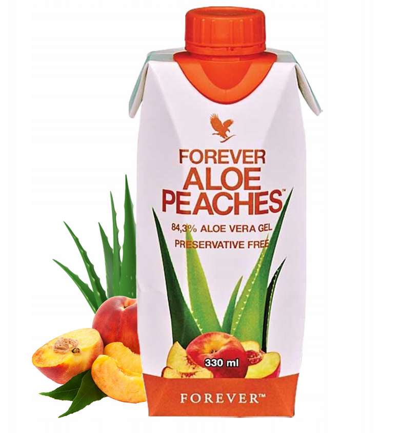 Aloe Peaches aloes, Forever 330 ml zdjęcie 1