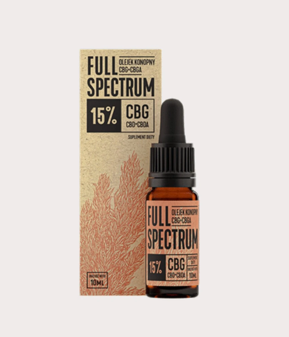 Full Spectrum, Olejek konopny CBG 15% (10ml) zdjęcie 1