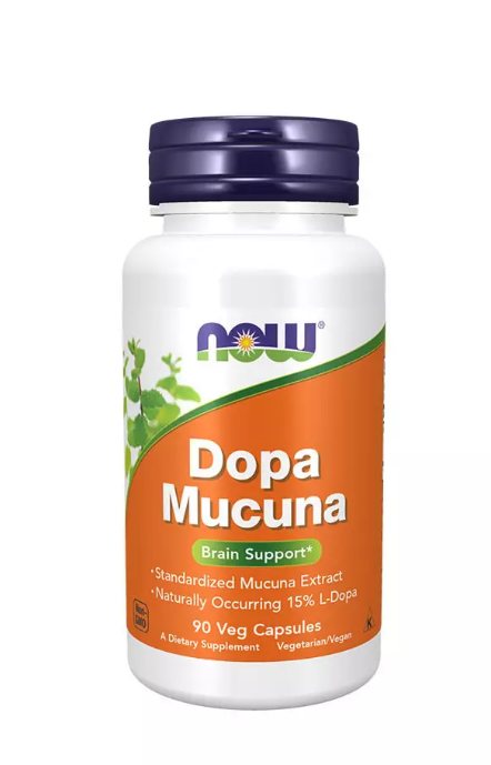 NOW Dopa Mucana 90 kapsułek zdjęcie 1