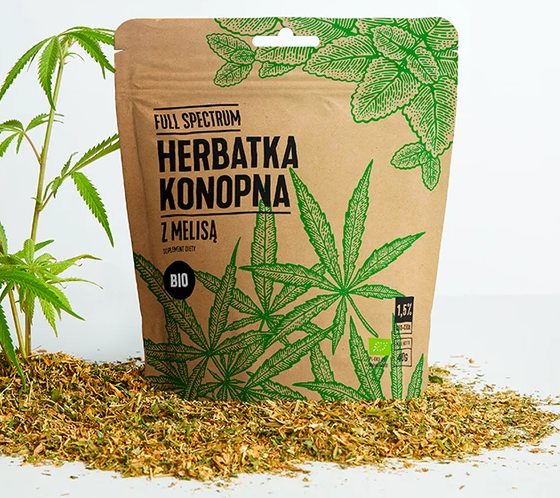 Full Spectrum, Herbatka konopna z melisą 40g zdjęcie 1