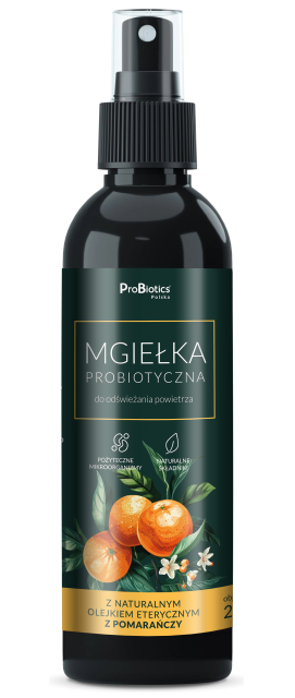 Probiotics, Mgiełka probiotyczna do odświeżania powietrza pomarańczowa 250 ml zdjęcie 1