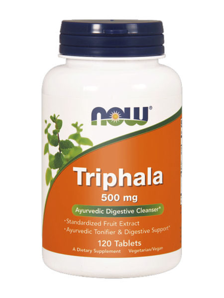 Now Foods Triphala 500 mg - 120 tabletek