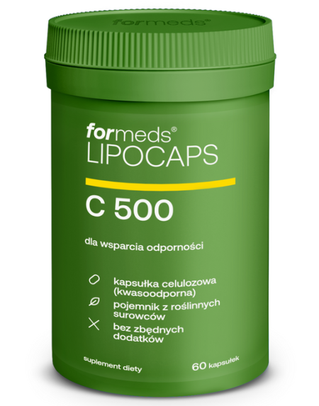 Formeds, Bicaps C500 LIPOSOMALNA, 60 kaps.