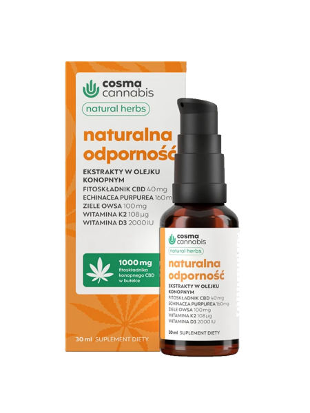 Cosma Cannabis naturalna odporność 30 ml.