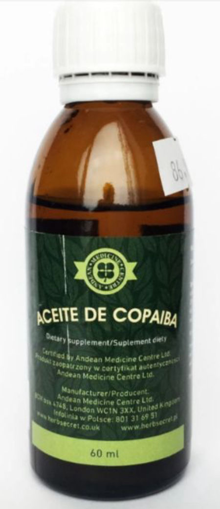 Aceite de Copaiba 60 ml