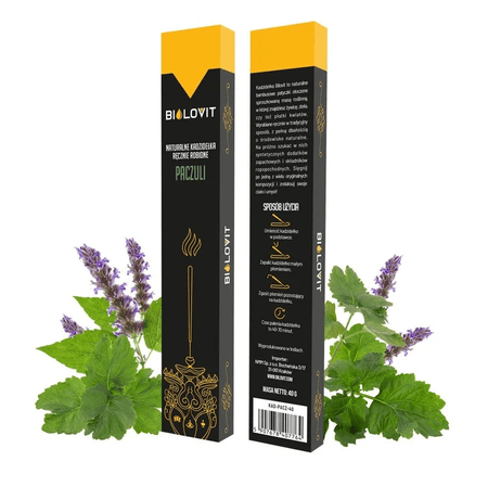 Bilovit - Kadzidełka PACZULI, 40 g.