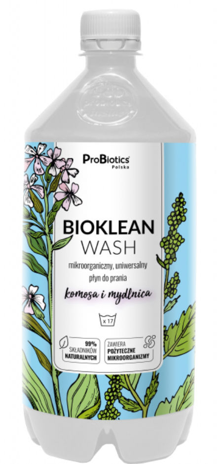 Probiotics, BioKlean Wash PŁYN DO PRANIA 1 l.