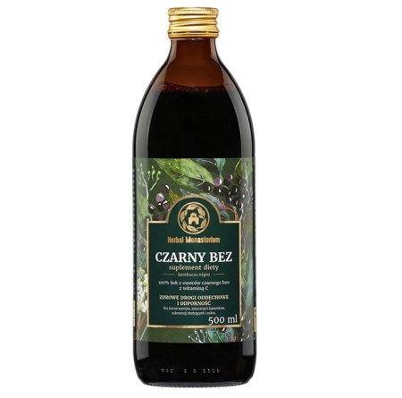 Herbal Monasterium Czarny bez 500ml