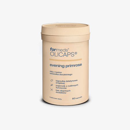 Formeds, Olicaps Evening Primrose Olej z wiesiołka 60 kaps