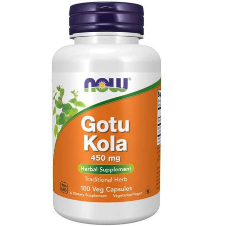 Now Foods Gotu Kola 450 mg - 100 kapsułek