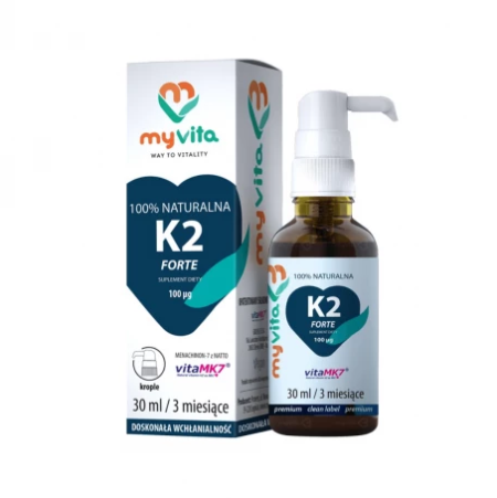 MY VITA Krople K2 MK7 FORTE, 30 ml