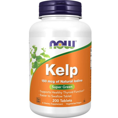 Now Foods Kelp (Jod) 150 mcg - 200 tabletek