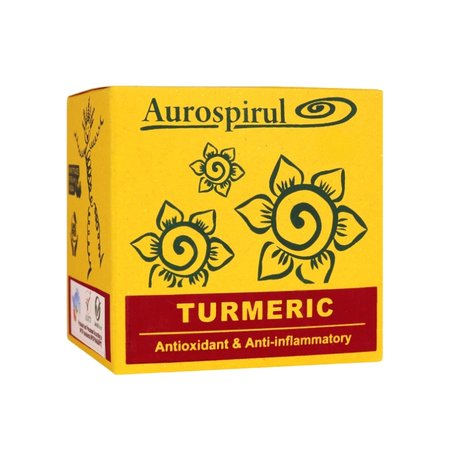 Aurospirul, Turmeric KURKUMA 100 kapsułek