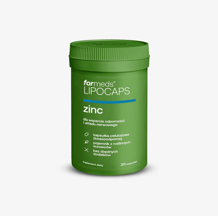 Formeds, Lipocaps Zinc Cynk 30 kaps