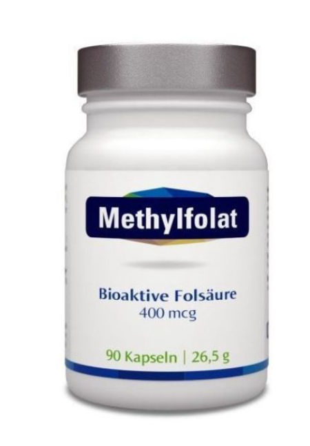BellMeda, Methylfolat (bioaktywny kwas foliowy) 90 kapsułek