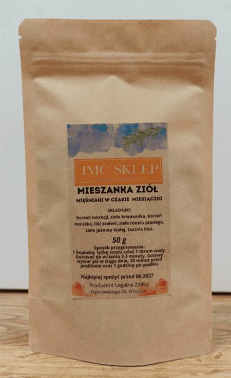 Mieszanka na mięśniaki (W CZASIE MIESIĄCZKI) 50 g.