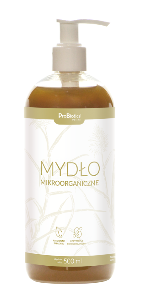 Probiotics, mydło mikroorganiczne brązowe 500 ml.