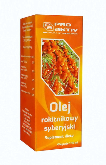 Proactiv, Olej Rokitnikowy Syberyjski 100 ml