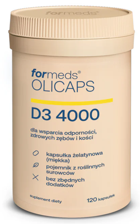 Formeds, Olicaps D3 4000 120 kapsułek