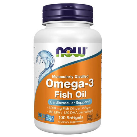 NOW, Omega 3 100 kaps