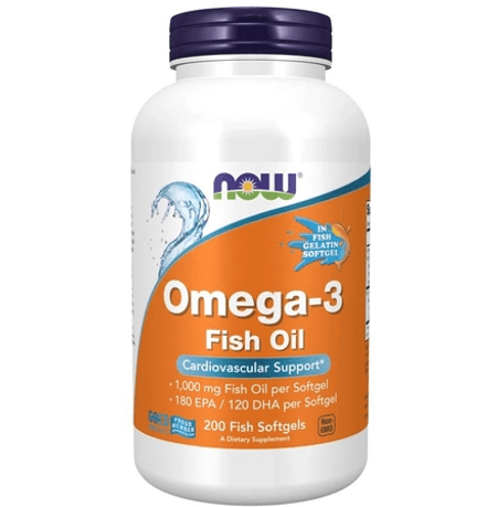 Now, Omega 3 FISH OIL 200 kaps