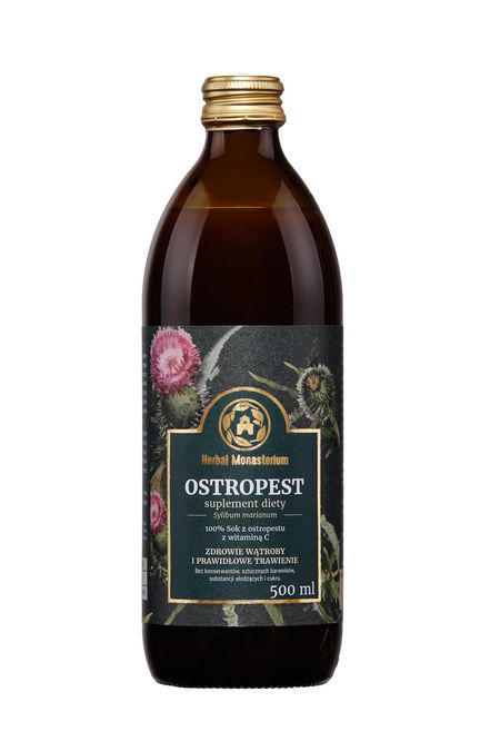Herbal Monasterium, Sok z ostropestu 500ml