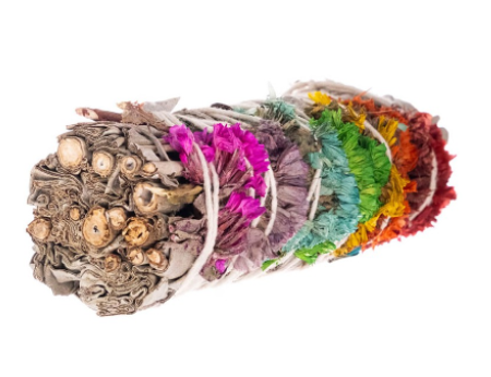 Bilovit - szałwia biała kolorowe KWIATY, pęczek.