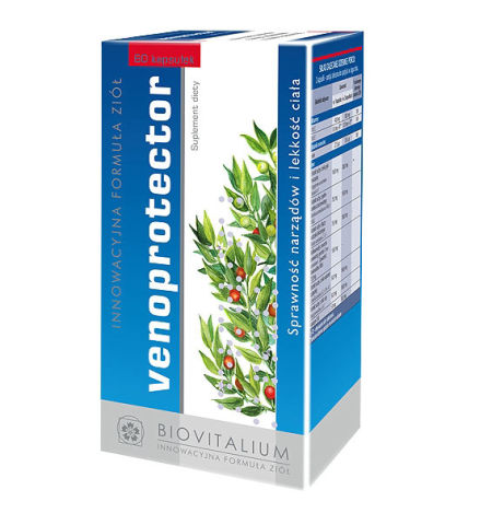 Venoprotector 60 kaps, Biovitalium