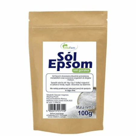 Vitafarm, sól epsom 100 g.