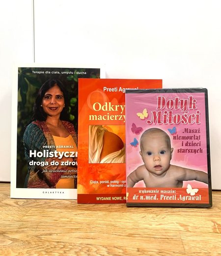 Zestaw Odkrywam+Holistyczna+CD Dotyk