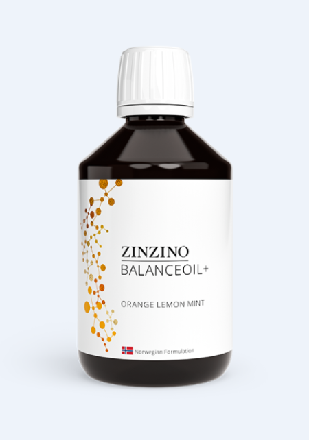Zinzino BalanceOil+ Pomarańcz, 300 ml.