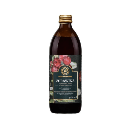 Herbal Monasterium, Sok z żurawiny 500ml