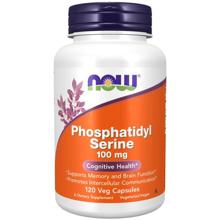 Now Foods Fosfatydyloseryna100 mg-60k. zdjęcie 1