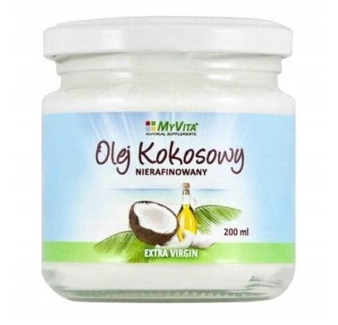 MY VITA OLEJ KOKOSOWY 200 ml zdjęcie 1
