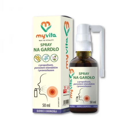 MY VITA Spray na gardło 50 ml zdjęcie 1